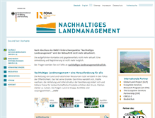 Tablet Screenshot of nachhaltiges-landmanagement.de