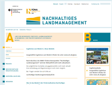 Tablet Screenshot of modul-a.nachhaltiges-landmanagement.de